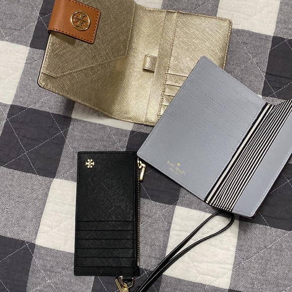 3 good wallets 2 Tory Burch and one Kate spade well kept - Picture 2 of 6